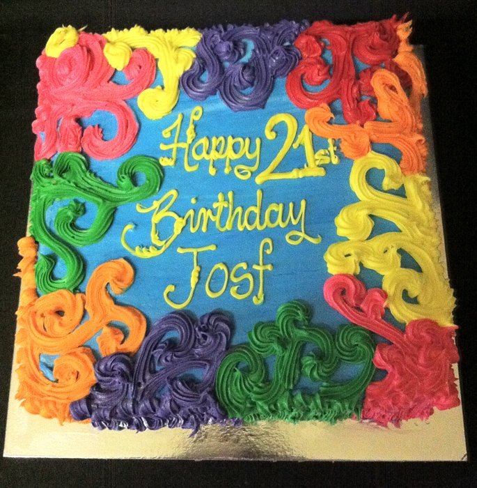 Birthday Cake Multi Colour