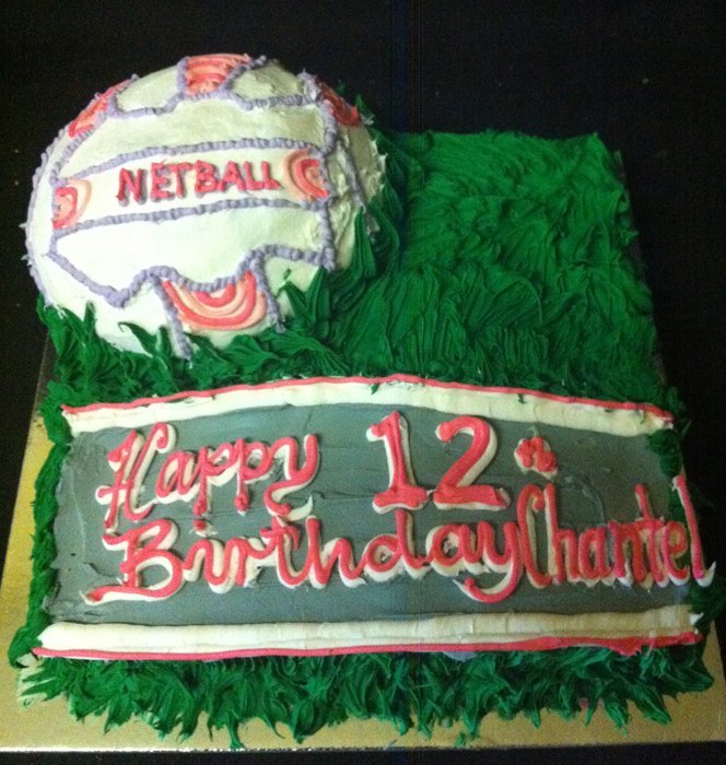 Birthday Cake Netball