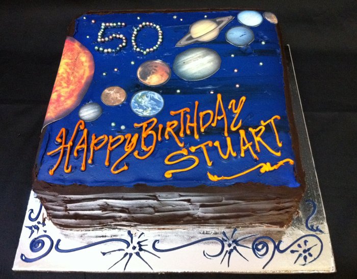 Birthday Cake Planets