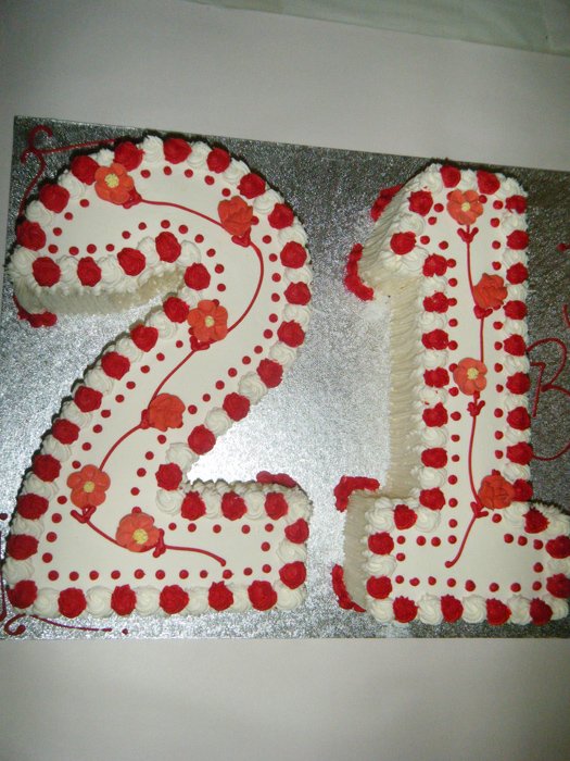 Birthday Cake Twenty One